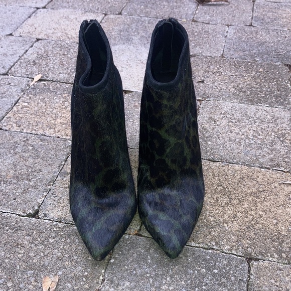 KAT MACONIE leopard print ankle boots size 6 - Picture 9 of 13